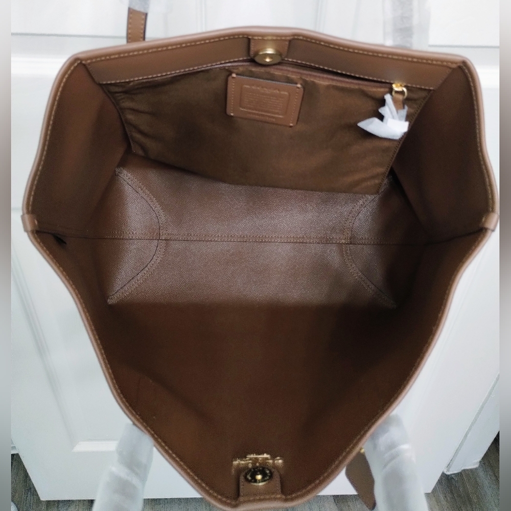 Coach Signature City Tote Bag With Coach Wallet & Coach Coin Pouch 3 Pieces - Picture 13 of 15